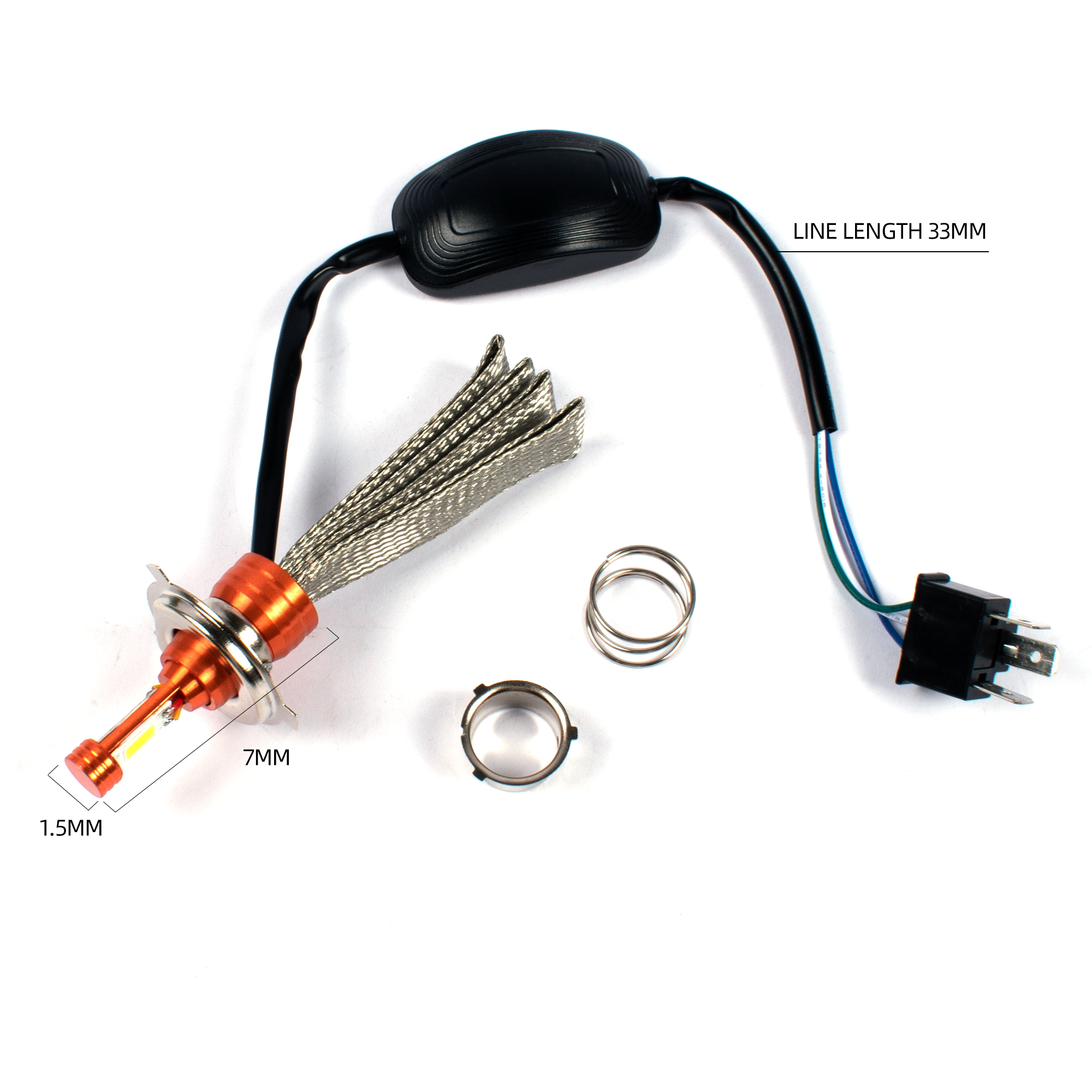 Motorcycle H4 Led Headlight Laser Fog Light Laser Fog Light Motorbike Accessories