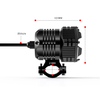 Motorcycle Led Light White 12V 90w Motorcycle Led Lights Car Headlight Led Work Lights