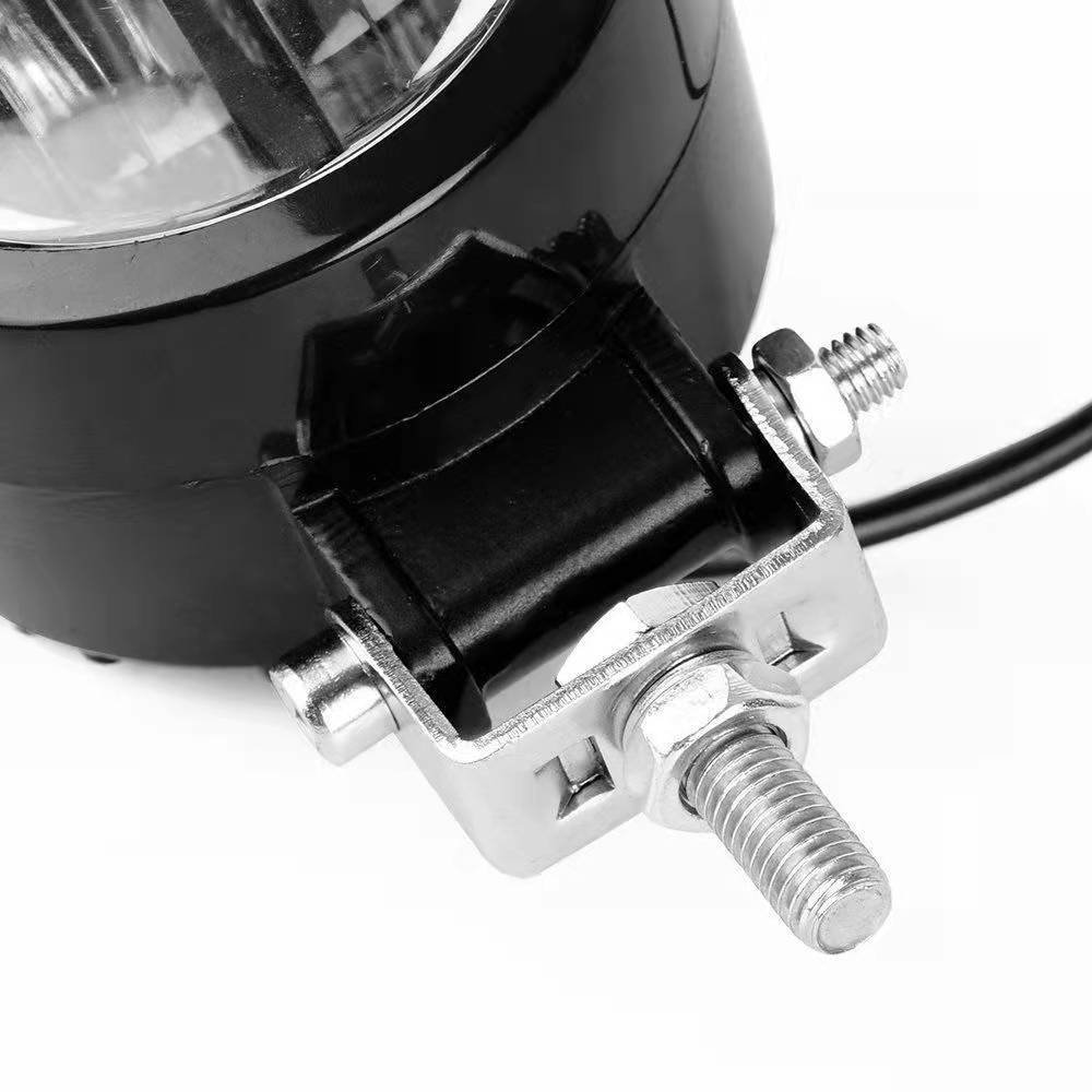 High Quality 6-inch Round 12v Motorcycle Spotlight Modification Headlight Universal Off-road SUV Model Angel Light Fog Light