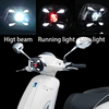 Vespa Sprint 150 Motorcycle Led Headlight Spotlight Fog/Driving Lights Part Vespa Accessories