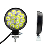 Circular Spotlight 12-24V General 42W Bright Model 12 Bright LED Screws Fixed White Light Lighting System Lights Accessories