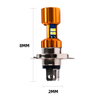 12V Motorcycle Led H4 Headlights Bulb Fog Lights Retrofit Mini Driving Lights For Motorcycle