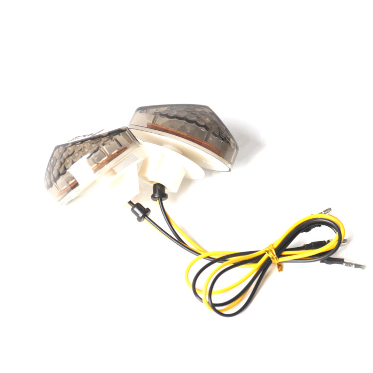 Motorcycle Turn Signal Led Indicator Tail Auxiliary Lights Motorbike Accessories
