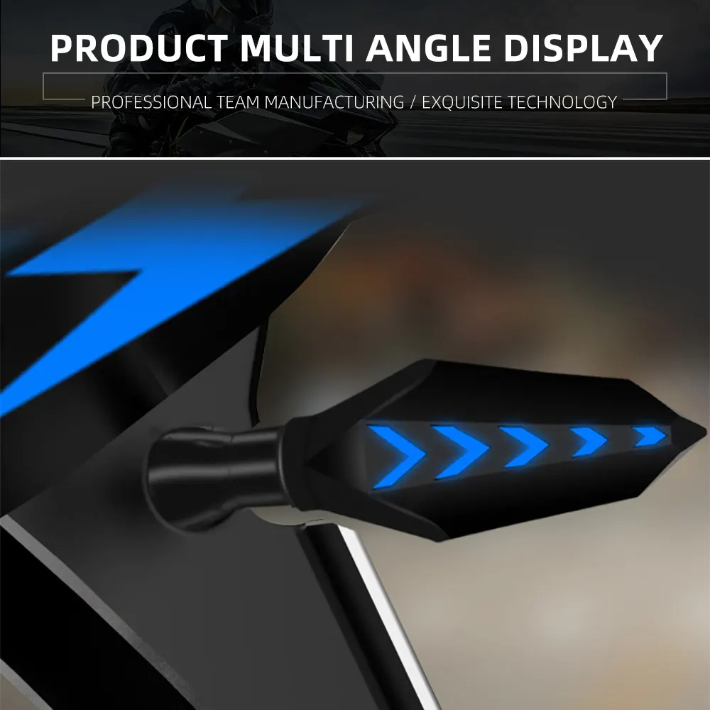 Hot Sale Accessories Motorcycle Led Running Turn Signal Light Flowing Flashing Dynamic Blinker Lighting Systems