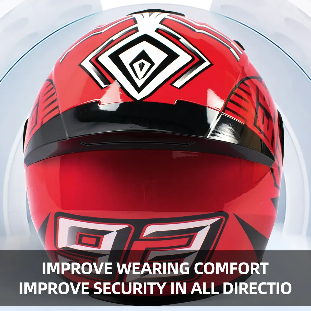 New Safety Breathable Helmet Integrally-mold Full Face Removable Bicycle Helmet Dirt Bike Motorcycle Helmet