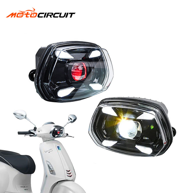 Motorcycle Accessories Auto Lighting Systems Motorcycle Led Headlight Led Driving Fog For Vespa 150