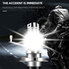 Motorcycle H4 Led Headlight For Strobe Mini Light Spotlights Headlight Headlights Led Bike Bulb Driving