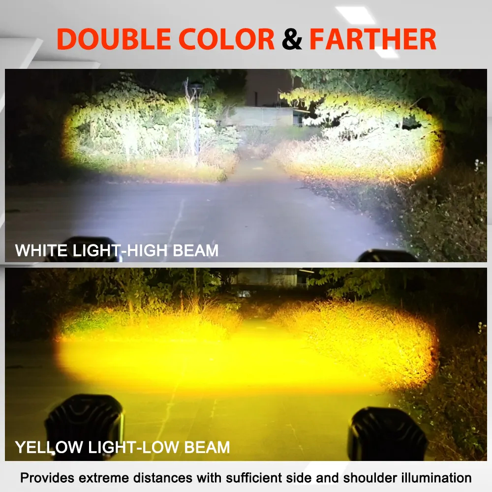 4x4 Offroad 5D Projector Led Driving Spotlight Auxiliary Light Led Off Road Fog Lamp 12V 24V 3 Inch Light