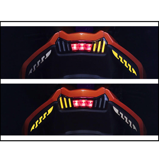 Mosaike Turn Signal Motorcycle Lighting Systems Auxiliary LED Motorcycle Indicator Tail Light for Yamaha aerox 155_nvx 155Popular