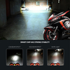 Mini Driving Lights for Motorcycle Lighting Systems Led Bulb Fog Driving Lights Bike Modified Parts Motorcycle H4 Led Headlight