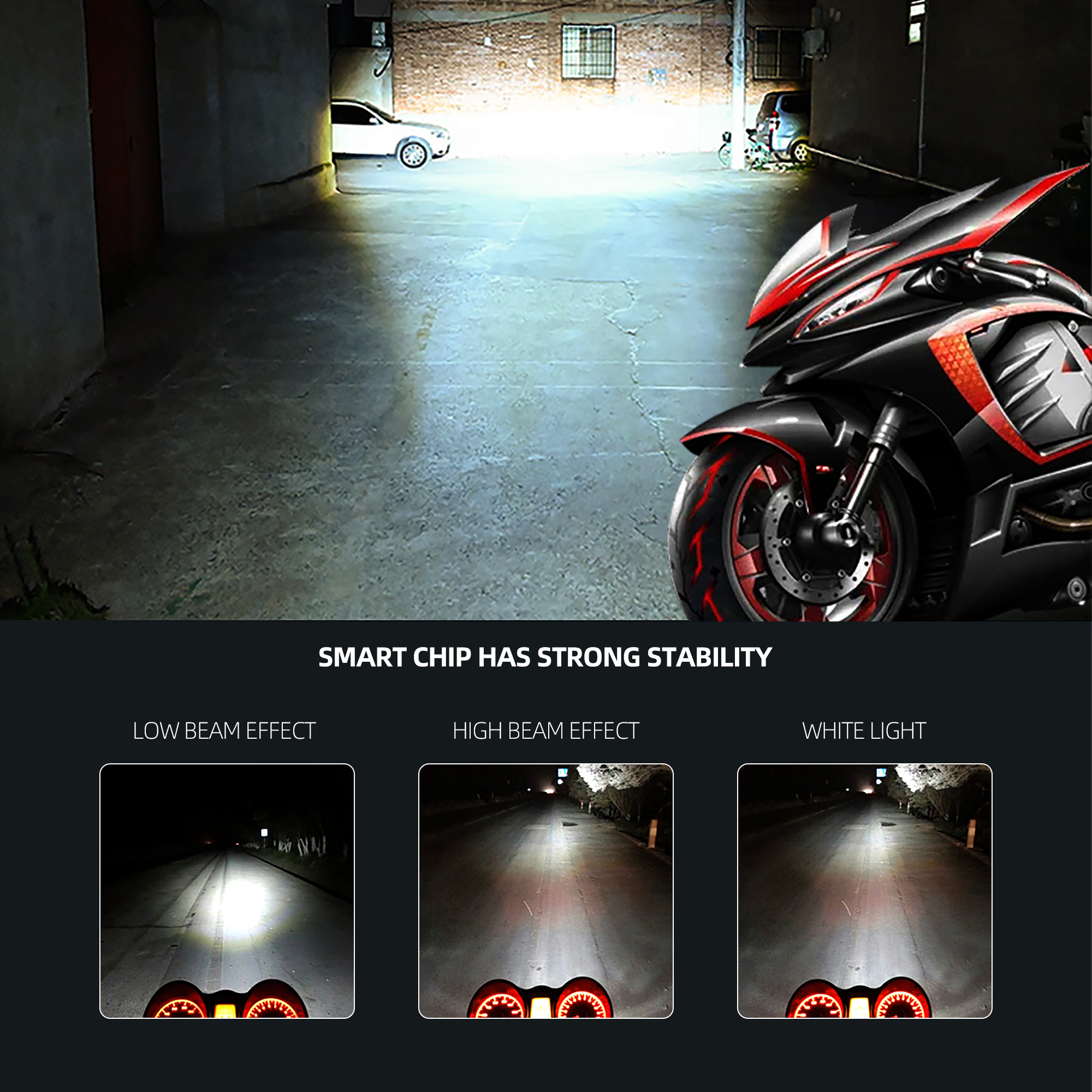 Mini Driving Lights for Motorcycle Lighting Systems Led Bulb Fog Driving Lights Bike Modified Parts Motorcycle H4 Led Headlight