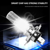 Motorcycle H4 Led Bulbs Light Headlight Replaceable Spotlight Motorbike Accessories
