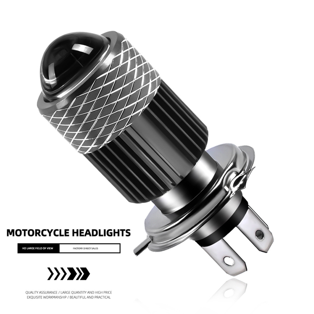 Super Bright Mini H4 LED Spotlight Motorcycle Headlight Bulbs 6500k H4 High Low Beam for Cars Motorcycle