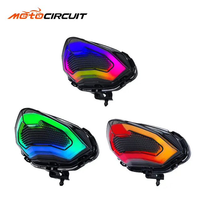 motorcycle lighting systems modified turn signal auxiliary led indicators tail lights for Honda Rsx 150