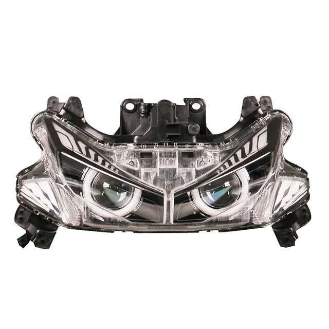 Modified Yamaha Nvx Aerox 155 Motorcycle LED Headlight Turn Signal Luces Para Motorcycle Spotlight