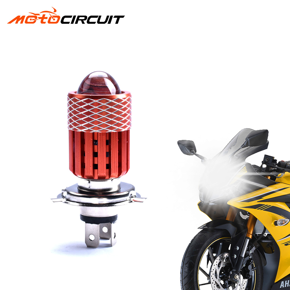 Motorcycle Head Light Mini Driving Fog Light H4 Led Headlight For Motorcycle Spotlights