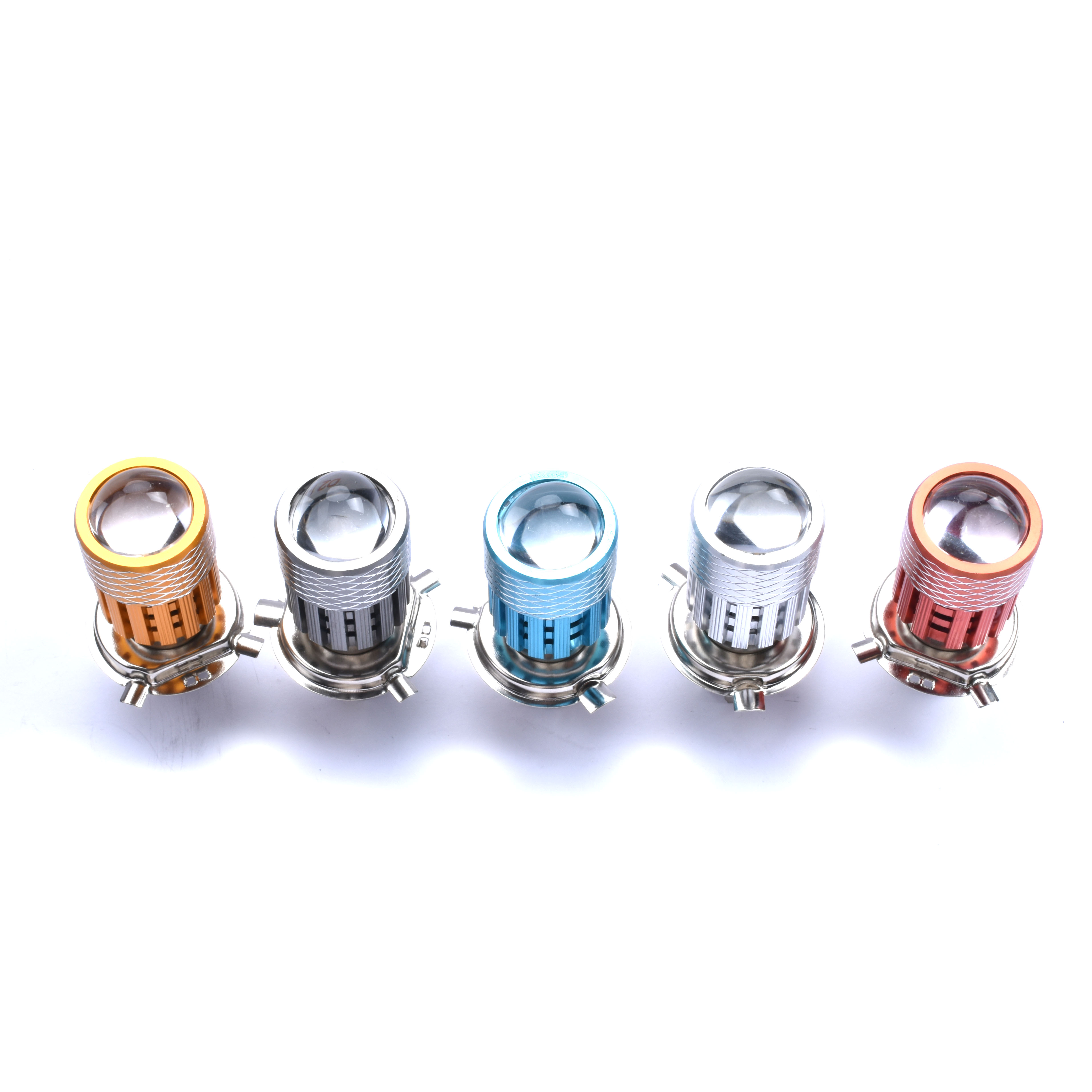 Motorcycle Head Light Mini Driving Fog Light H4 Led Headlight For Motorcycle Spotlights