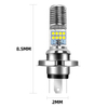 Motorcycle H4 Led Bulbs Light Headlight Replaceable Spotlight Motorbike Accessories
