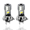 Motorcycle Parts Hot Sell COB Built-in Fan Motorcycle Head Light Fog Lamp Motorcycle Led Headlight Bulb