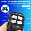 Alarma motos Anti theft Three dimensional sensing lever 5 125DB tweeter 2 way security system motorcycle alarm