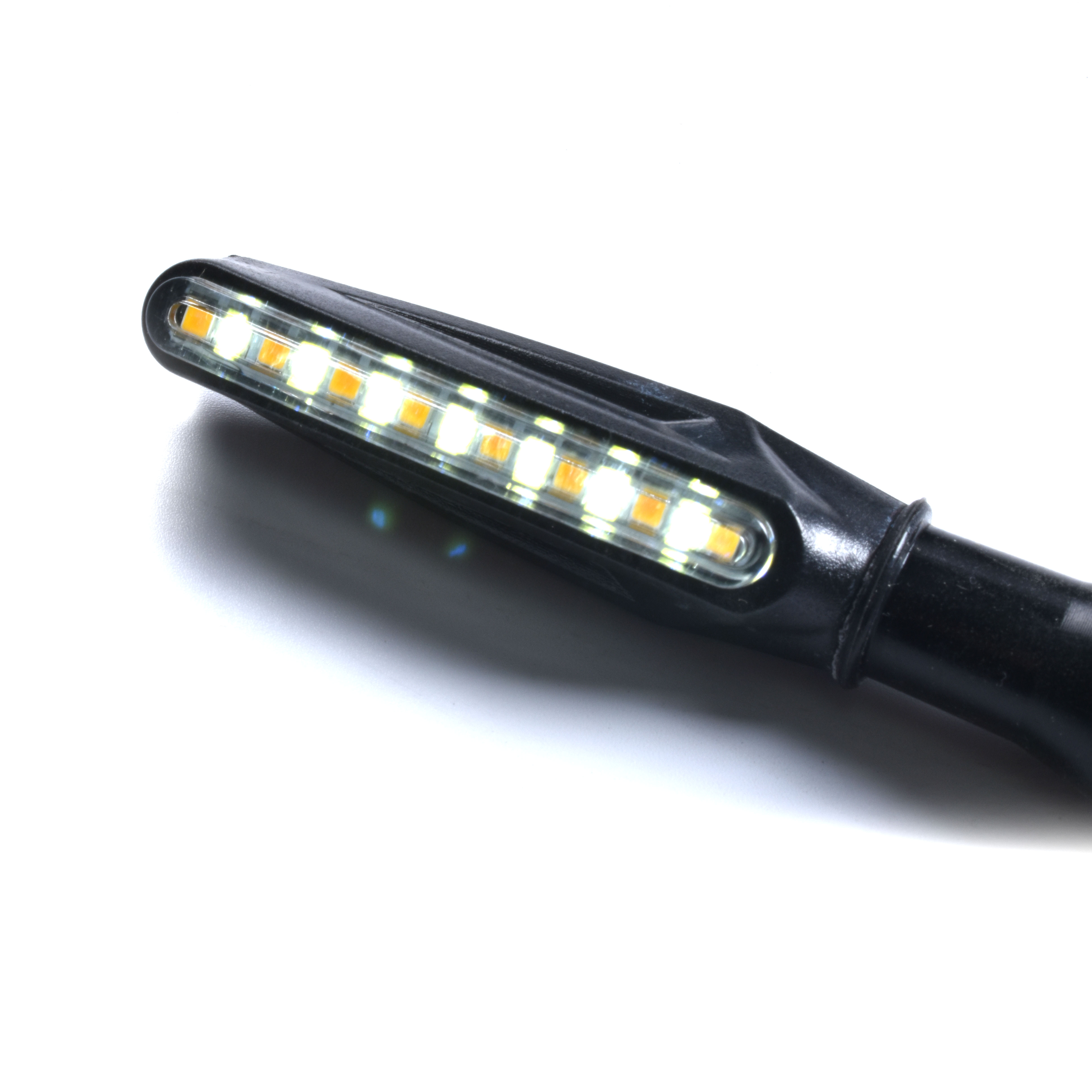 12v LED Motorcycle Front Handlebar Turning Light Universal Motorbike LED turn signal Water Flow Indicator light