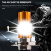 12V Motorcycle Led H4 Headlights Bulb Fog Lights Retrofit Mini Driving Lights For Motorcycle