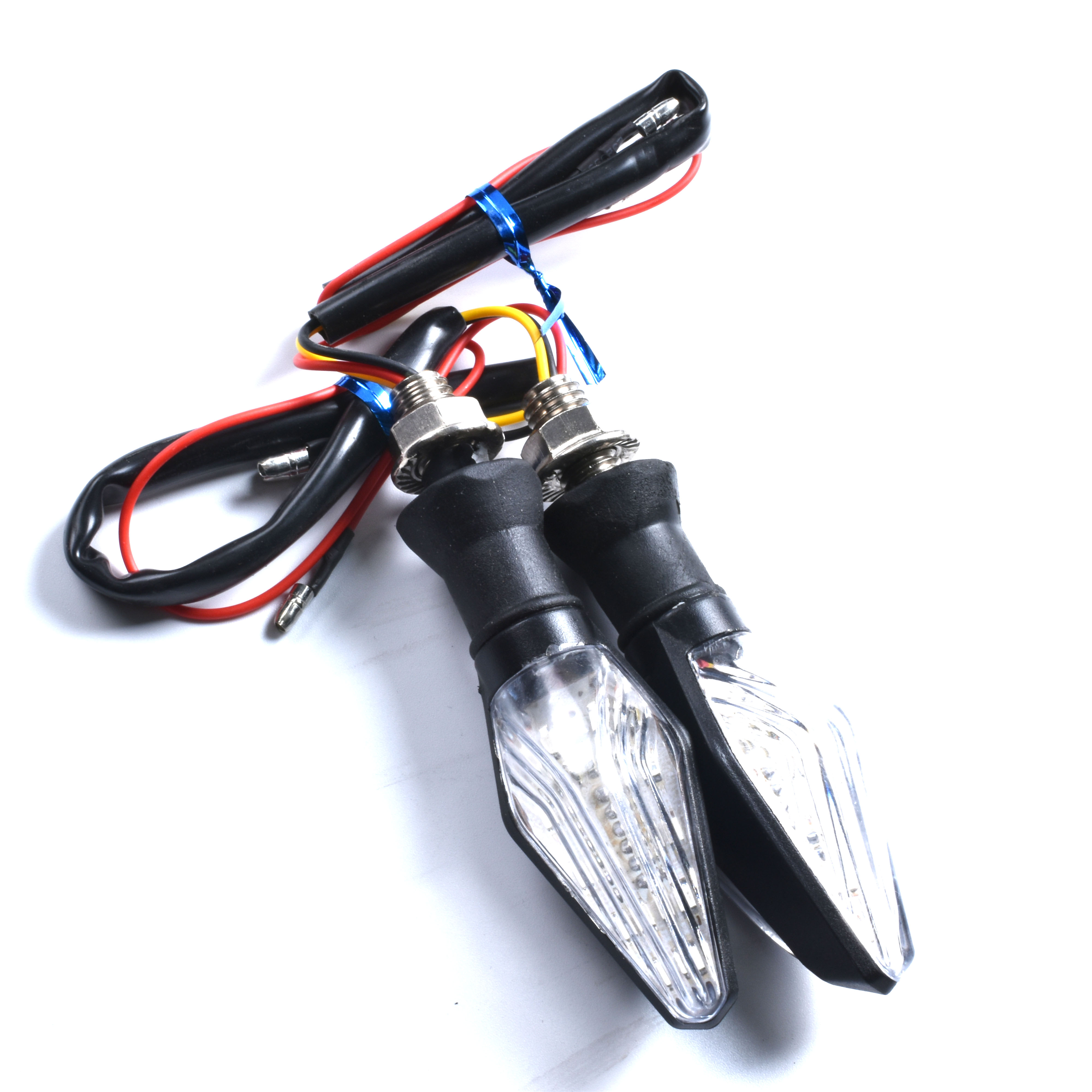 Motorcycle Light System DC 12v Led Bulb Flow Pattern Universal Flowing Flicker Moto Signal Indicators Lights Brake Stop Lamps