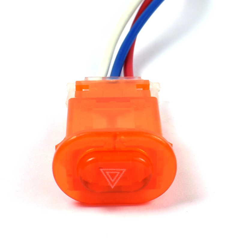 Double flash Jump horn modified accessories turn signal warning smart pusher motorcycle push button switch