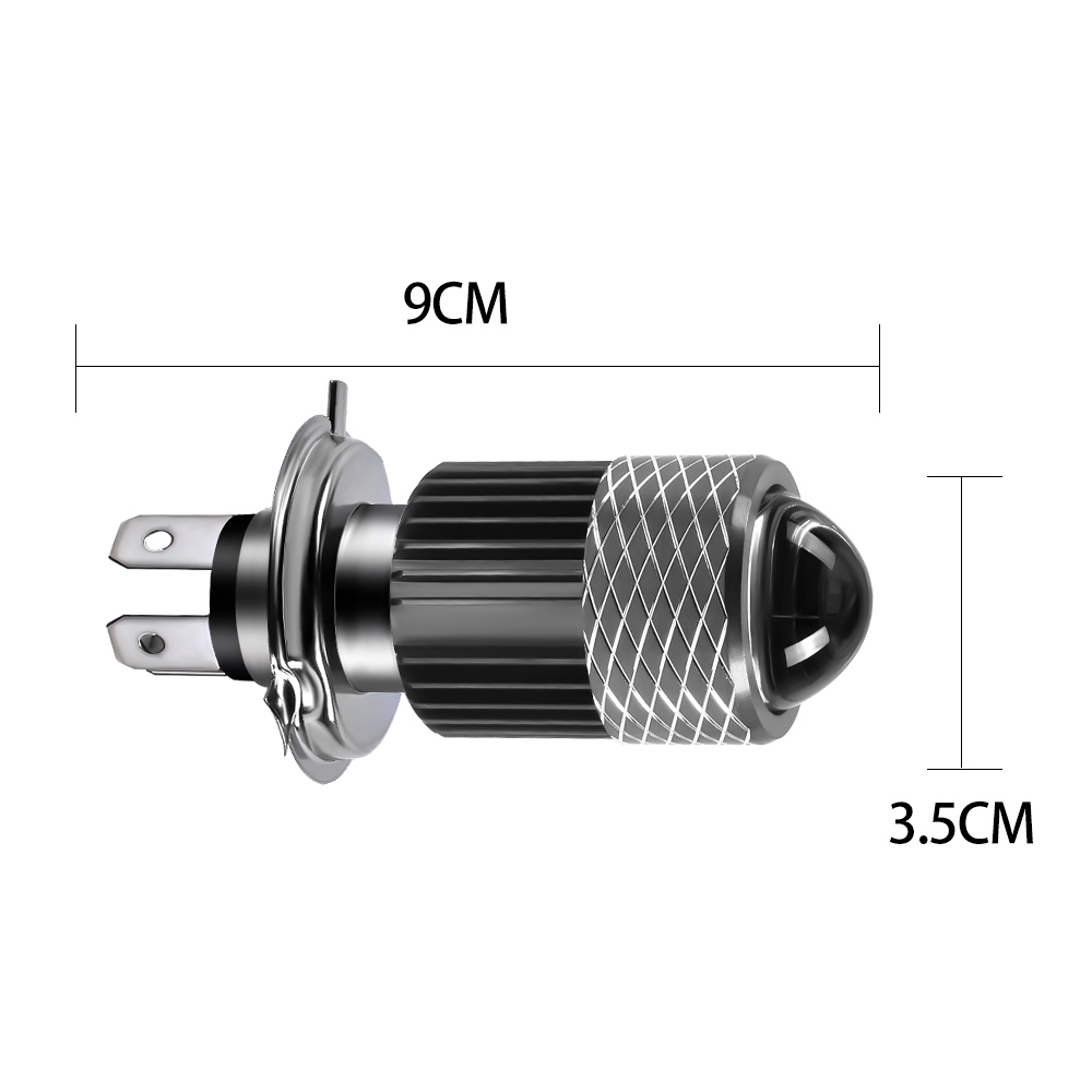 Super Bright Mini H4 LED Spotlight Motorcycle Headlight Bulbs 6500k H4 High Low Beam for Cars Motorcycle