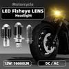 Motorcycle Lighting System LED Motorcycle Light Bulb Waterproof Lights Fog Spotlight Blubs