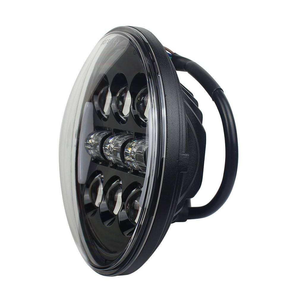 Motorcycle Led Headlight 6 Inches 30w Motorcycle Front Head Light High Low Beam Led For Universal Motorcycle And Car