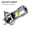 Motorcycle Parts Hot Sell COB Built-in Fan Motorcycle Head Light Fog Lamp Motorcycle Led Headlight Bulb