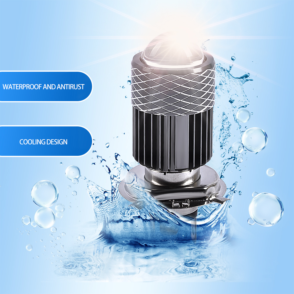 Super Bright Mini H4 LED Spotlight Motorcycle Headlight Bulbs 6500k H4 High Low Beam for Cars Motorcycle