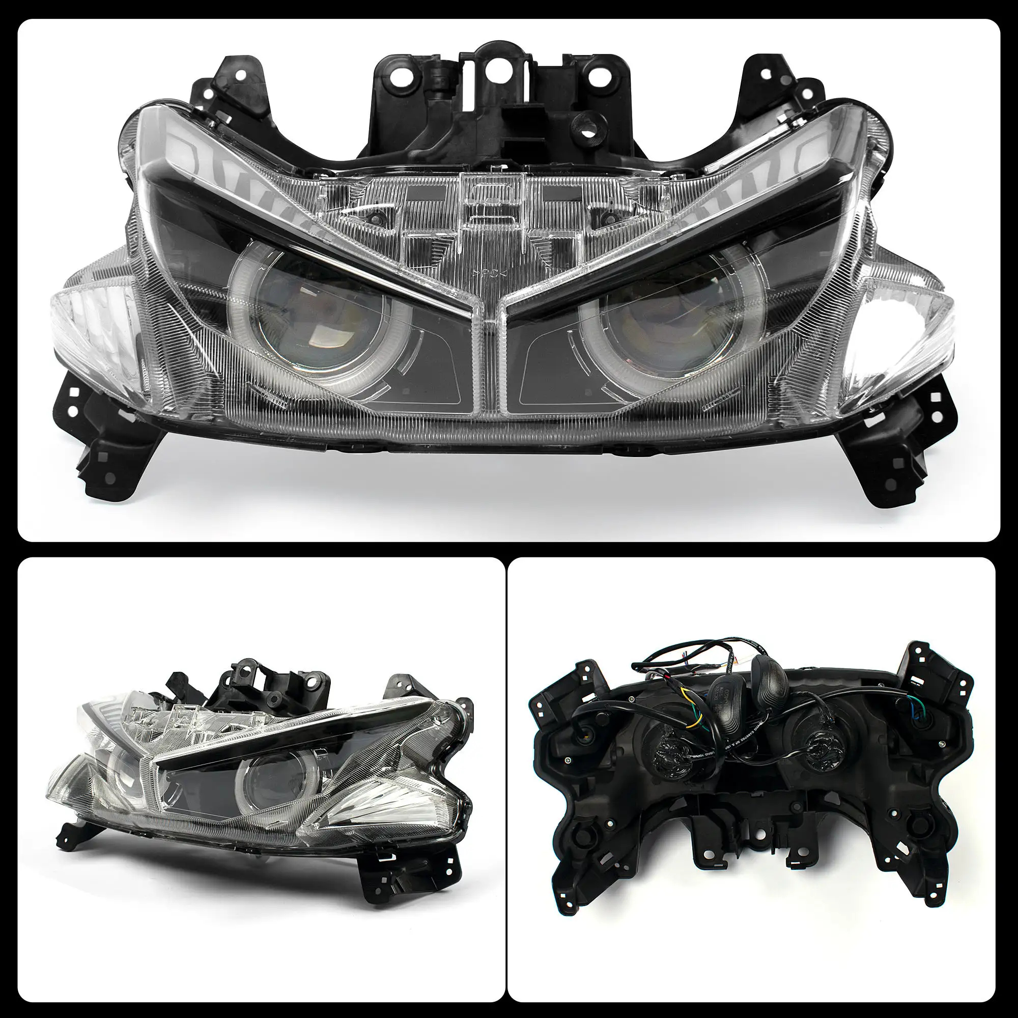 Modified Yamaha Nvx Aerox 155 Motorcycle LED Headlight Turn Signal Luces Para Motorcycle Spotlight