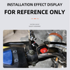 Double flash Jump horn modified accessories turn signal warning smart pusher motorcycle push button switch