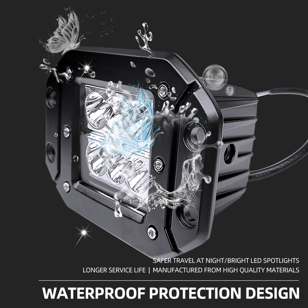 IP68 12V Motorcycle Headlamp Spotlight Fog Light Led Headlight For Accessories Motorcycle