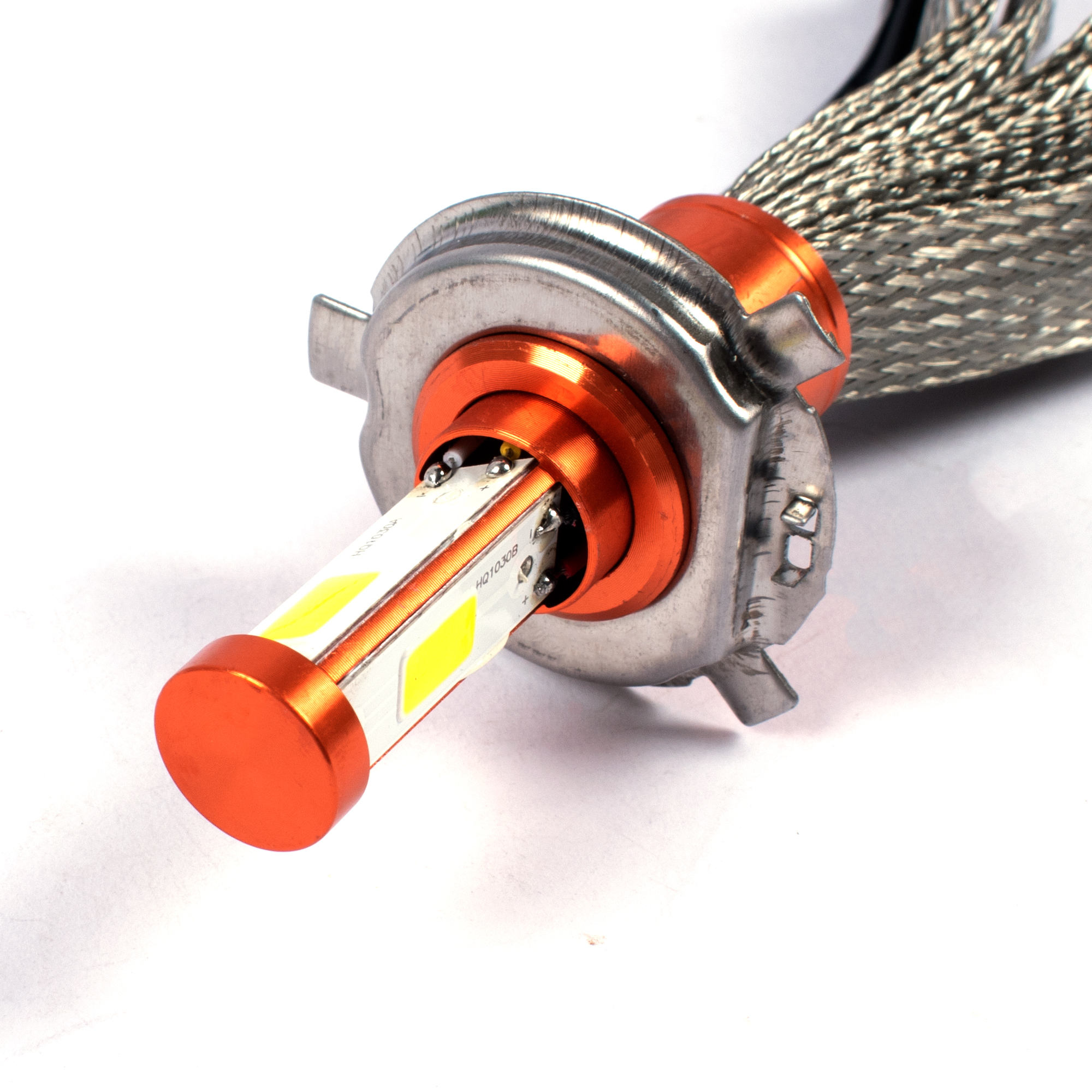 Motorcycle Led Headlight Copper Strip Cooling Led Driving Fog Light Car Spotlight H1 H4 Motorcycle Bulbs