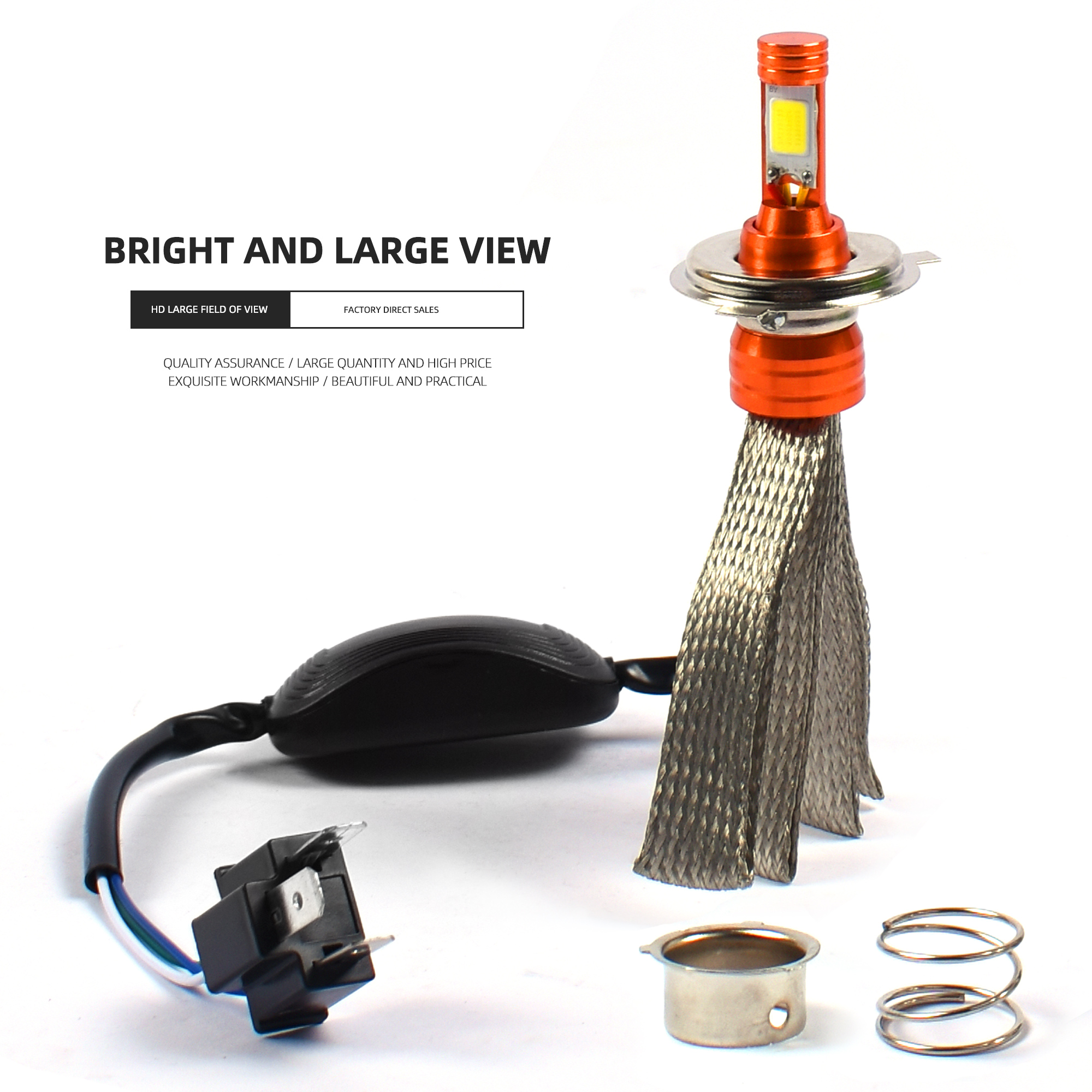 Motorcycle H4 Led Headlight Laser Fog Light Laser Fog Light Motorbike Accessories