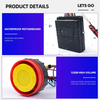 Alarma motos Anti theft Three dimensional sensing lever 5 125DB tweeter 2 way security system motorcycle alarm