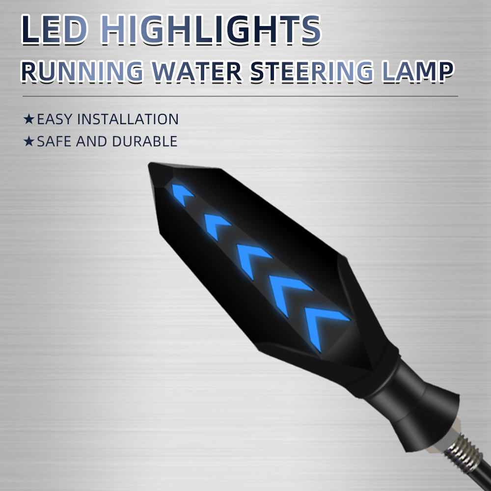 Hot Sale Accessories Motorcycle Led Running Turn Signal Light Flowing Flashing Dynamic Blinker Lighting Systems