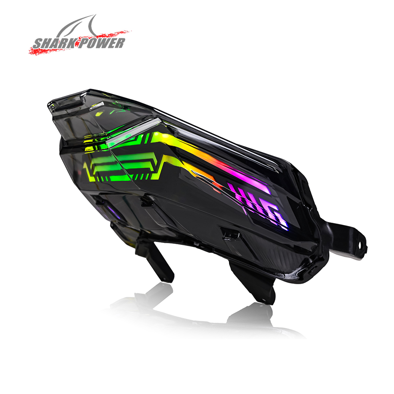 Honda Click160 Vario160 Motorbike Body Parts Lighting System RGB LED Tai Light Turn Signal Brake Motorcycle Lighting Systems