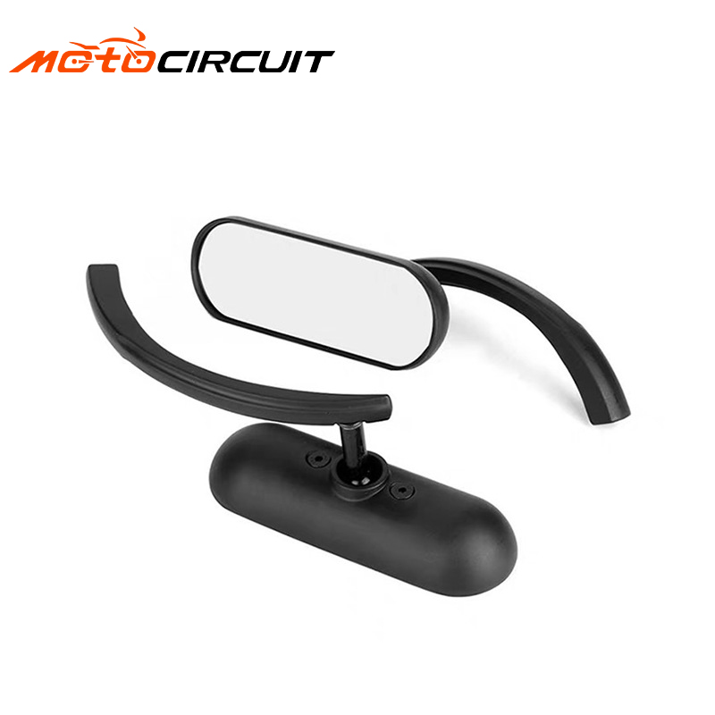 Retro Cool Black Reflective Rearview Mirror Classic Aluminum Mirror For Harley Parts Motorcycle Accessories