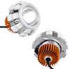 Super Bright Motorcycle White Driving Fog Spotlight Led Headlight Bulbs Universal Projector Lamp Accessories