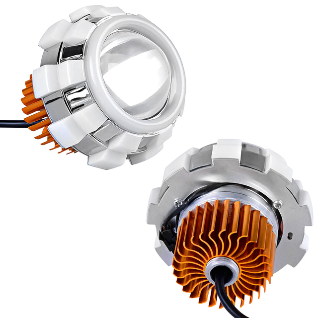 Super Bright Motorcycle White Driving Fog Spotlight Led Headlight Bulbs Universal Projector Lamp Accessories