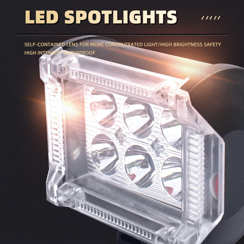 Auto System Emergency Driving 18w 4x4 1800lm 12v Work Off-road Led Fog Light For Truck Suv Atv Motorcycle