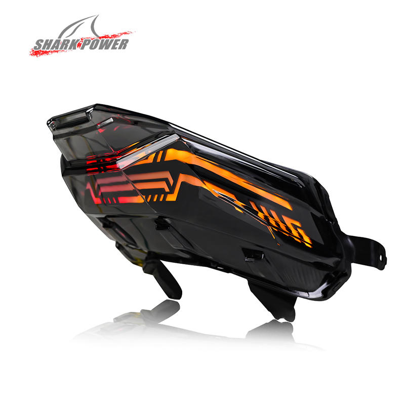 Honda Click160 Vario160 Motorbike Body Parts Lighting System RGB LED Tai Light Turn Signal Brake Motorcycle Lighting Systems
