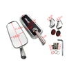 H2C Motorbikes Side Rearview Mirror Motorcycle Riding Accessories Frame Body Parts Espejo De Motocicleta for Yamaha Honda