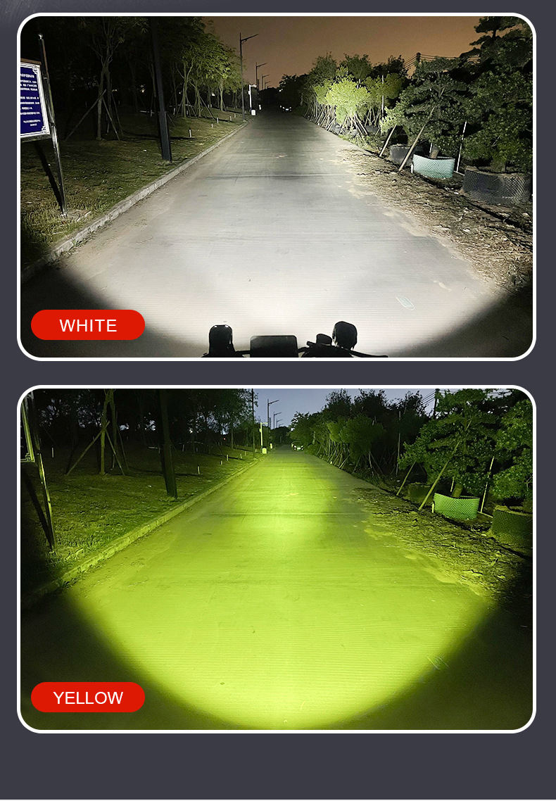 4 Lens 3 Inch Motorcycle Off Road Projector Led Driving Spotlight 12V Auxiliary Light Led Fog Lamp Light Accessories