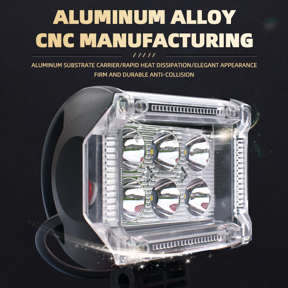 Auto System Emergency Driving 18w 4x4 1800lm 12v Work Off-road Led Fog Light For Truck Suv Atv Motorcycle