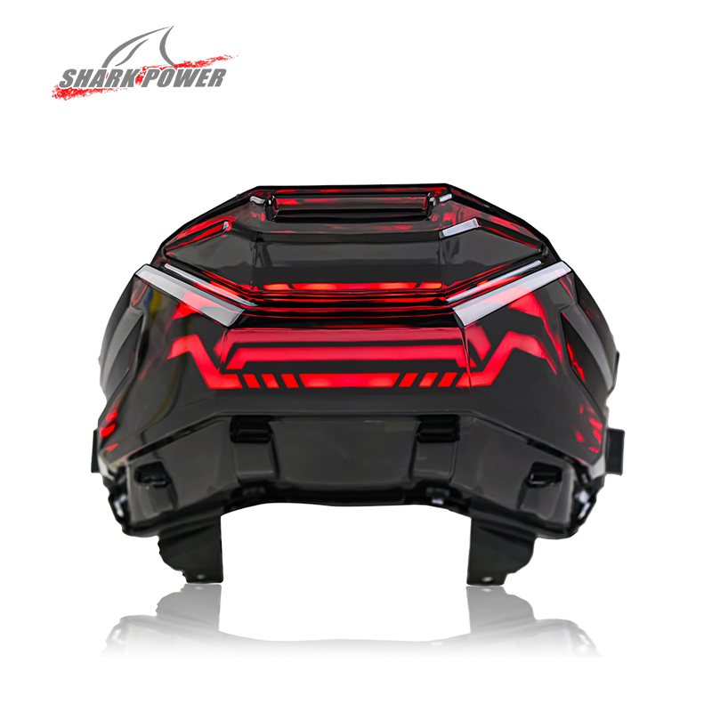 Honda Click160 Vario160 Motorbike Body Parts Lighting System RGB LED Tai Light Turn Signal Brake Motorcycle Lighting Systems